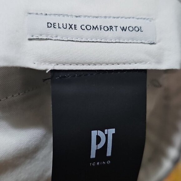 PT Torino Slim Fit Deluxe Comfort Wool Dress Pants Size 36x29 - Picture 3 of 7
